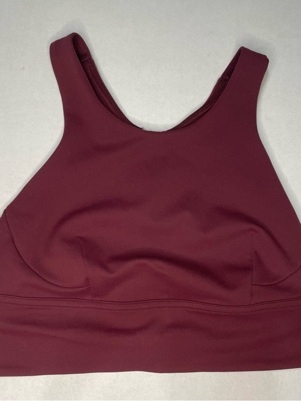 lululemon athletica Deep Wine High-Neck Sports Bra